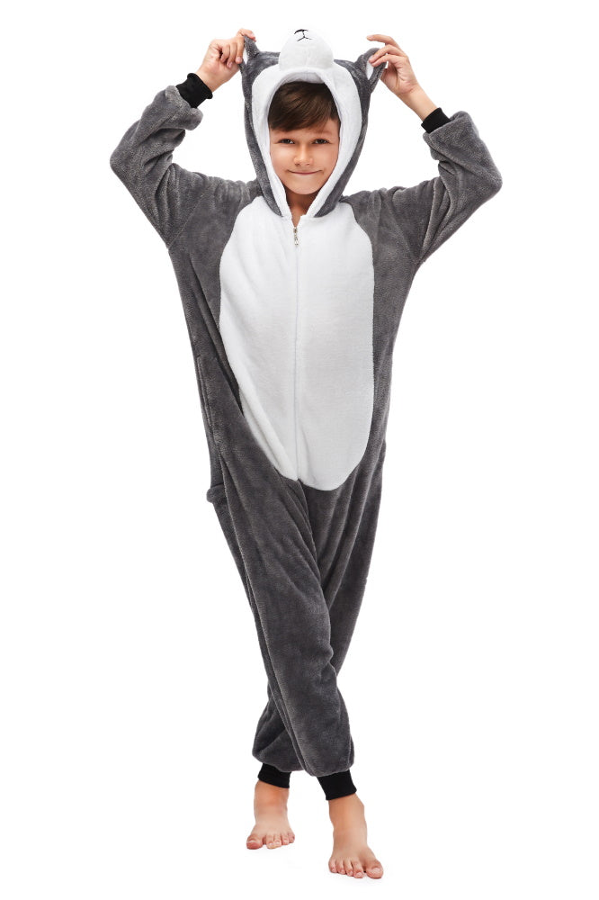 Pigiama pigiamone animale in pile intero UNICORNO GALASSIA, pigiama  invernale, costume carnevale cosplay unisex adulto bimbo